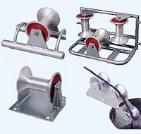 供應(yīng)紹興尼龍電纜滑輪與瓦楞式電纜滑輪 強(qiáng)勁高效的五金工具